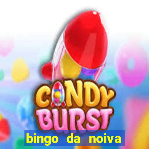 bingo da noiva para imprimir